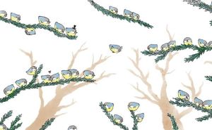 Možete li prebrojati sve ptice na grani za manje od minute? Većina da pogrešne odgovore