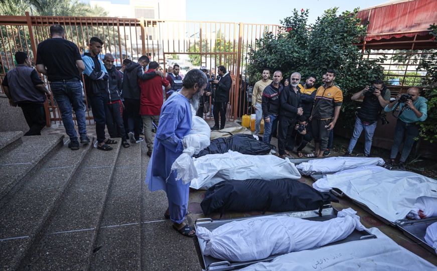 WHO posjetio bolnicu Al Shifa: "To je zona smrti, ispred ulaza je masovna grobnica"