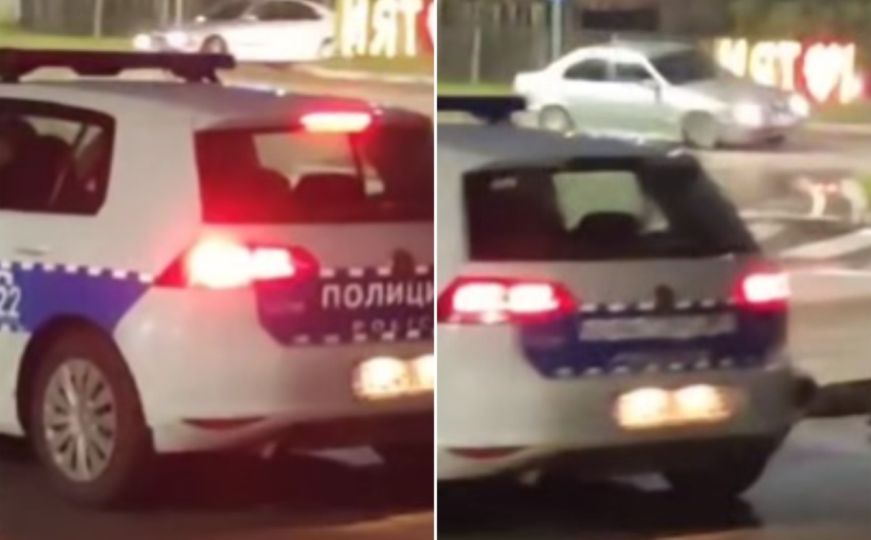 Policija iz BiH kaznila bahatog vozača: BMW-om "driftao" u kružnom toku u blizini policajaca