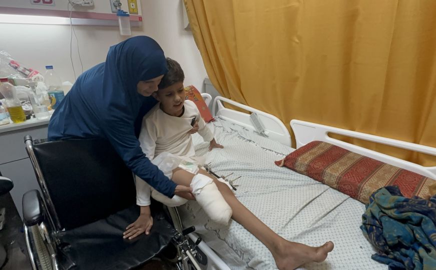 Tužna priča: Palestinski dječak bez noge sanja da postane golman