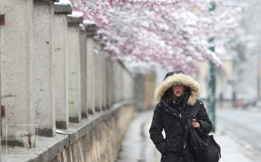 Meteorolozi najavljuju novi snijeg. Evo u kojim dijelovima Bosne i Hercegovine će prvo padati