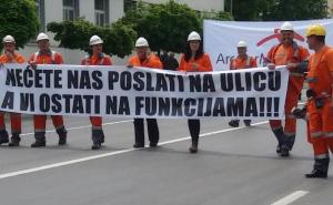 Radnici kompanije ArcelorMittal Zenica stupili u generalni štrajk