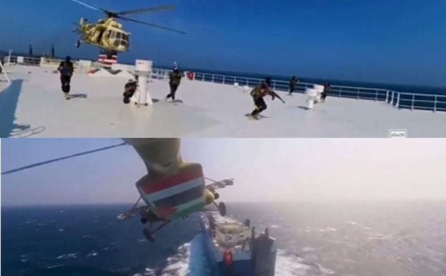 Jemenski Huti objavili video otmice broda u Crvenom moru