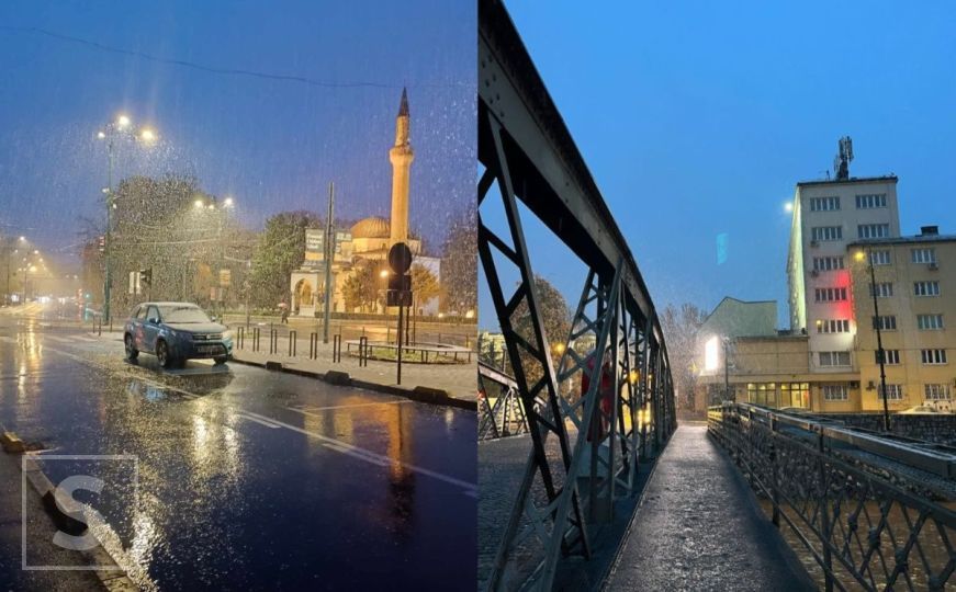 Sarajke i Sarajlije probudio snijeg, pogledajte kako jutros izgleda glavni grad Bosne i Hercegovine