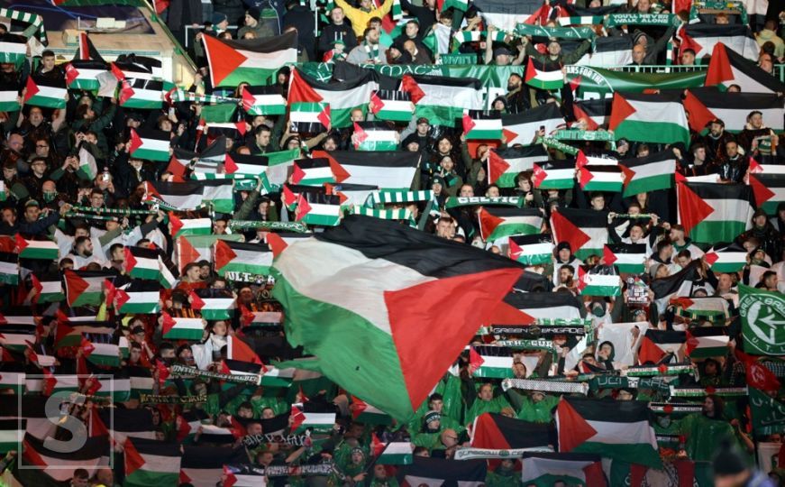 UEFA kaznila Celtic zbog palestinskih zastava