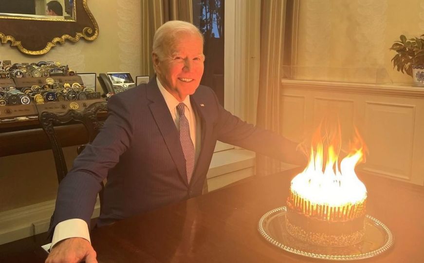 Bidenova rođendanska torta je apsolutni hit na internetu