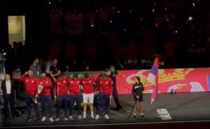 Novi problemi: Reprezentacija Srbije opet uz nacionalističku pjesmu na Davis Cup