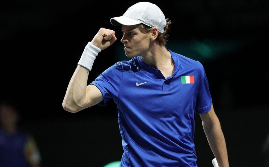 Davis Cup: Sinner srušio Đokovića, Italija izjednačila u polufinalu protiv Srbije