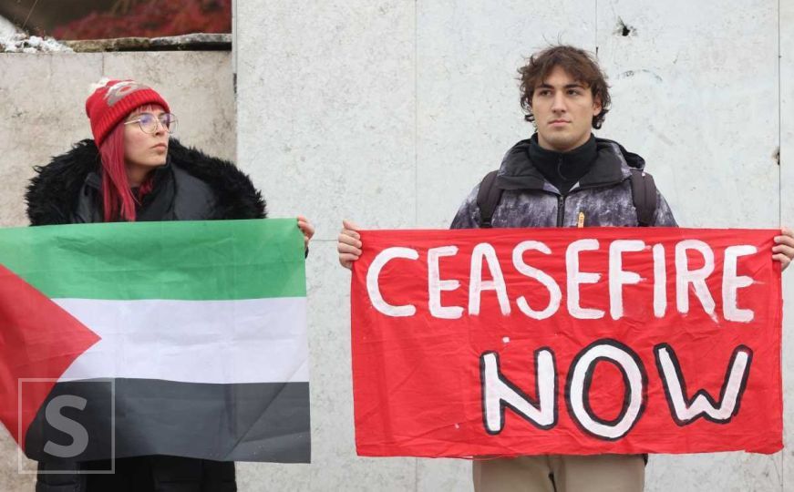 U Sarajevu održan još jedan skup podrške Palestini: Pročitajte poruke koje su poslali