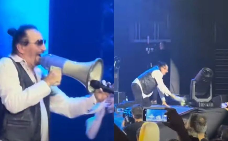 Željko Bebek pao tokom koncerta u Beču: Objavljen snimak na društvenim mrežama