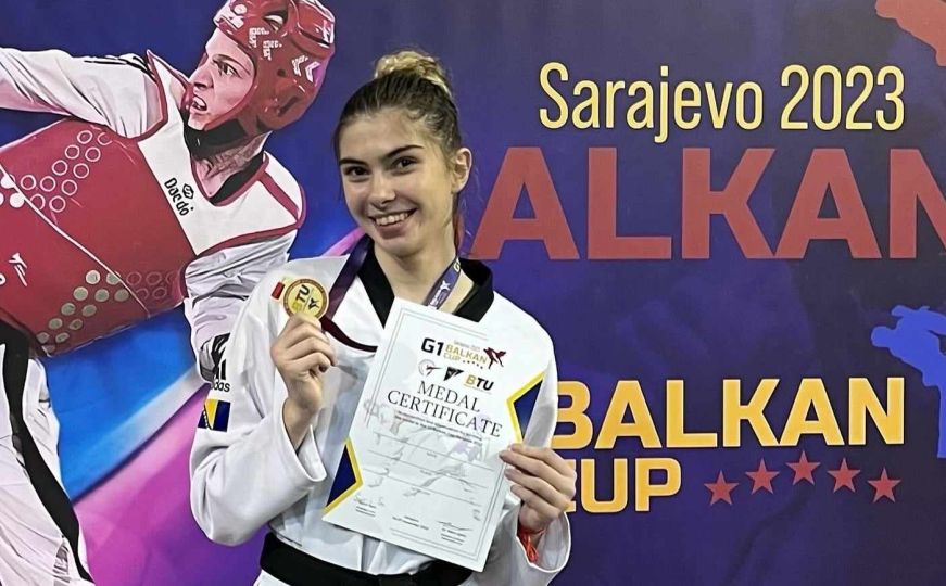 Raduj se, Bosno: Ada Avdagić donijela Bosni i Hercegovini još jednu zlatnu medalju