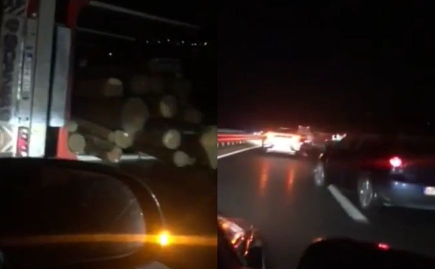 Vozači, oprez: Prevrnuo se kamion blizu Sarajeva, usporen saobraćaj