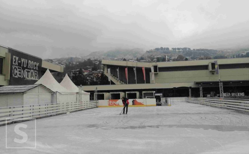 Pogledajte kako izgleda klizalište na Skenderiji pred uzbudljivu zimsku sezonu u Sarajevu