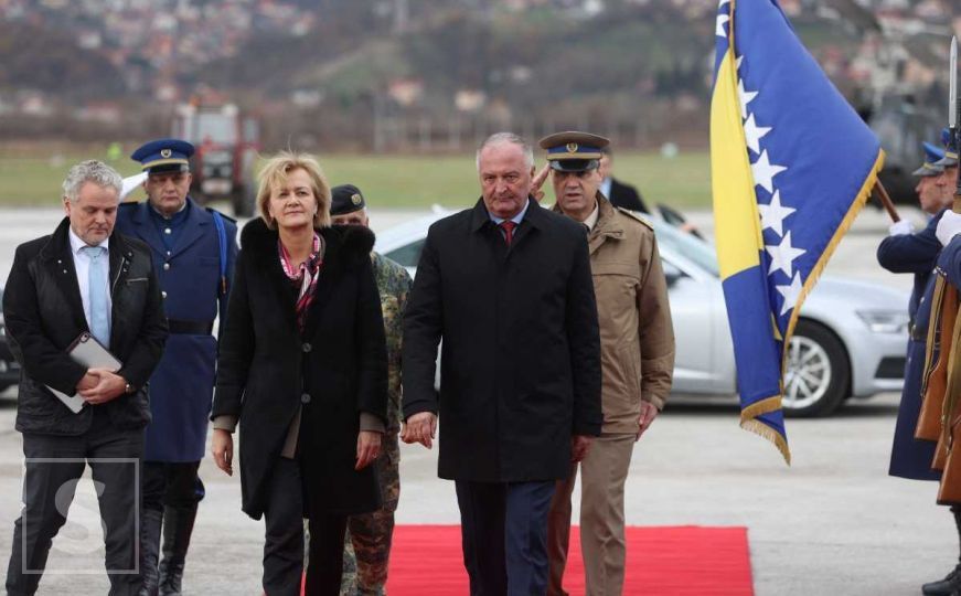 Angelina Eichhorst s čelnicima Ministarstva odbrane BiH: 'Nastavljamo podržavati Oružane snage'