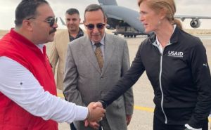 Samantha Power stigla u centar za humanitarnu pomoć u El Arishu
