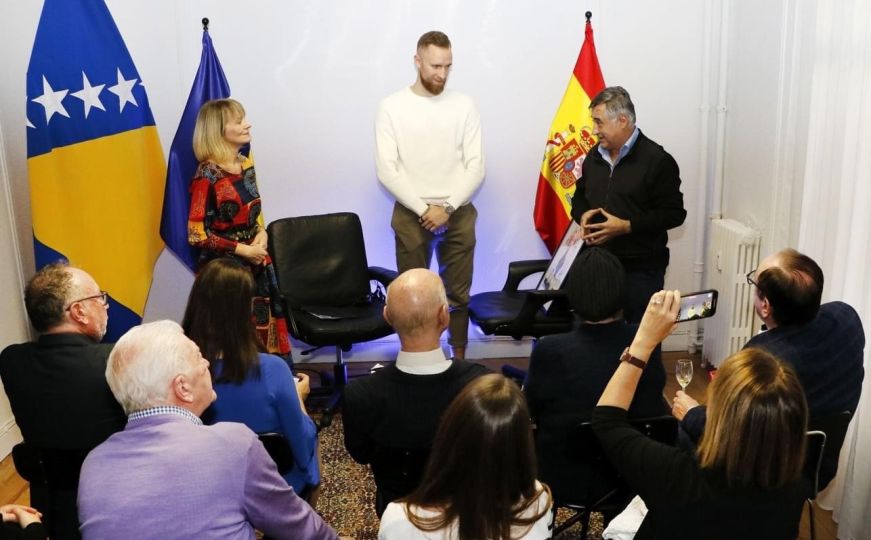 Džanan Musa na proslavi Dana državnosti u Ambasadi BiH u Madridu