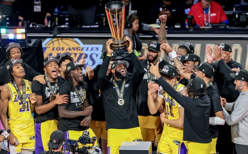 Los Angeles Lakersi osvajači prvog NBA kupa, LeBron James proglašen za MVP-a turnira