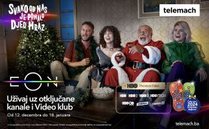 Svako od nas je pomalo Djed Mraz: Telemach BH za vas otključava dodatne kanale, Video klub i HBO