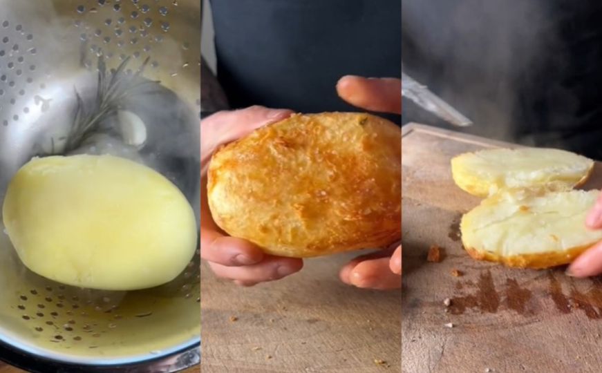 Gurman i tiktoker zadivio ljude svojim jednostavnim receptom za divovski pečeni krompir