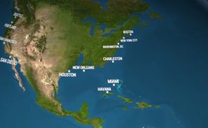 Pogledajte kako bi Zemlja izgledala ako se otopi sav led: Koji gradovi bi nestali pod vodom?