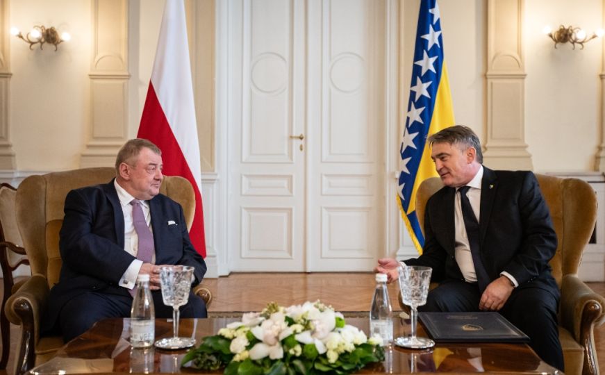 Željko Komšić primio akreditivno pismo ambasadora Poljske u BiH