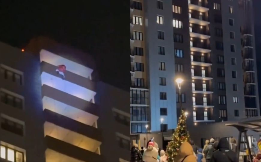 Uznemirujući snimak tragedije: Muškarac obučen u Djeda Mraza poginuo pred mnoštvom mališana