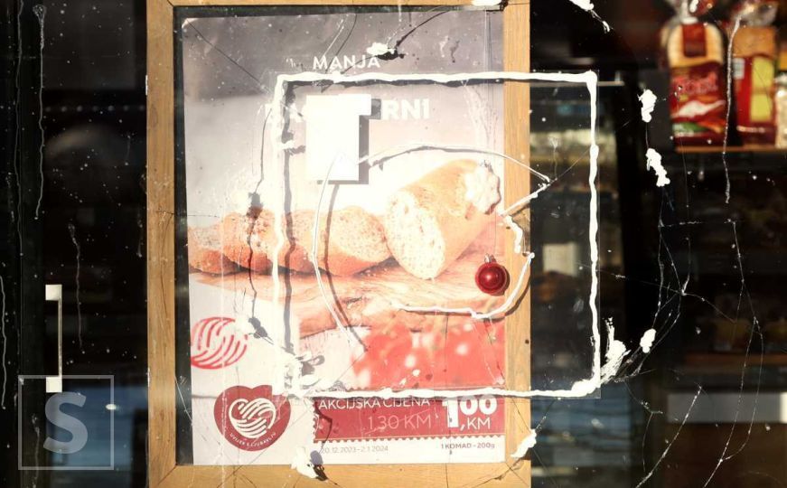 Novi incident: Razbijen izlog još jedne pekare 'Manja'