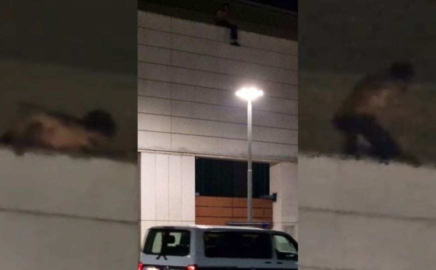 Drama u Mostaru: Muškarac navodno prijeti da će se ubiti, policija, vatrogasci i Hitna na terenu