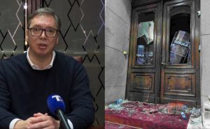 Vučić se obratio građanima: Evo sjedim 100 metara od demonstranata, nikakva revolucija nije u toku