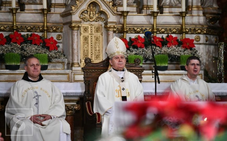 Vukšić na tradicionalnoj misi u sarajevskoj Katedrali srca Isusova: Radost Božića uvijek je velika
