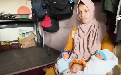 Palestinka u centralnom dijelu Pojasa Gaze rodila četvorke