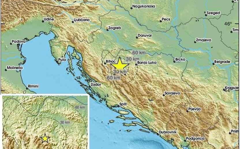 Zemljotres u Bosni i Hercegovini: 'Spavala sam i onda je počelo tresti'