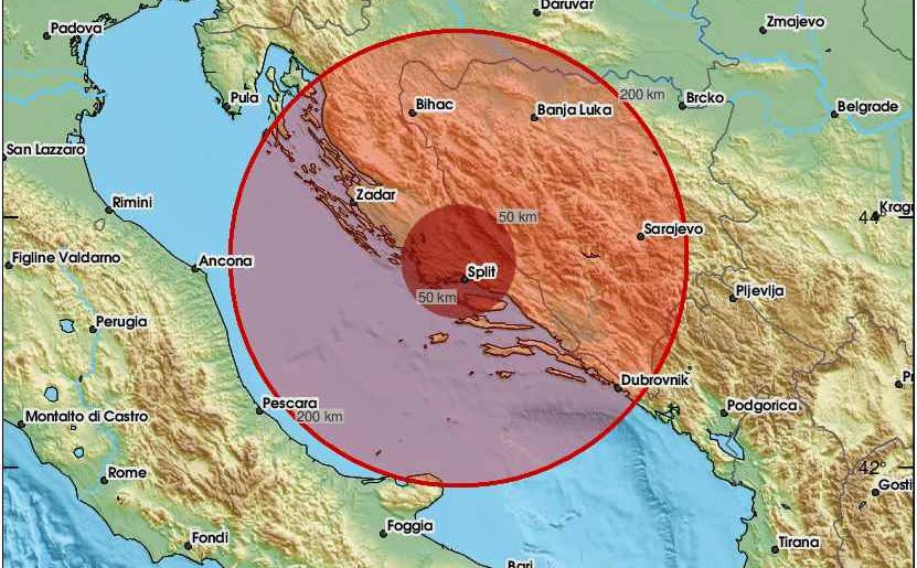 Ponovo se treslo tlo u susjedstvu: Zemljotres pogodio otok u Hrvatskoj