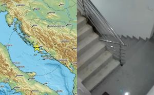 "Horor sa nadzorne kamere": Trenutak zemljotresa u Hrvatskoj uhvaćen na videu