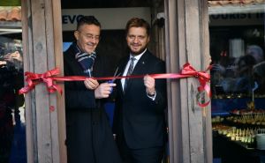 Novi turistički prostor: Haris Fazlagić i Irfan Čengić otvorili info centar u srcu Baščaršije