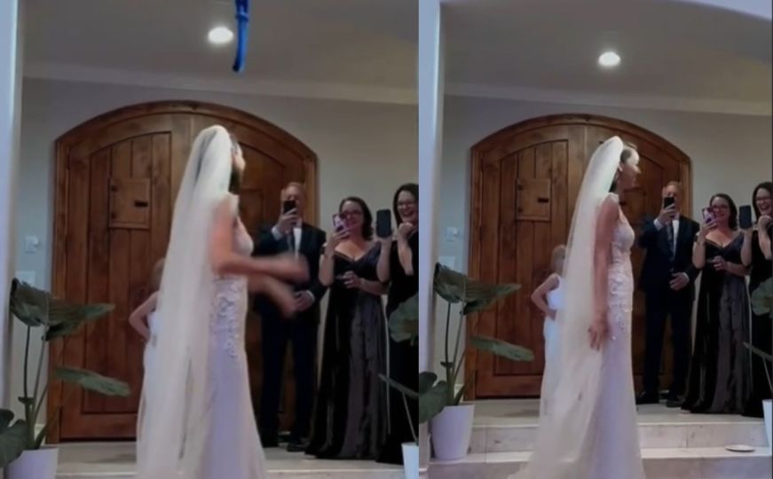 Mladenka šokirala goste: Ovakvo pojavljivanje na svadbi vjerojatno nikad niko nije vidio