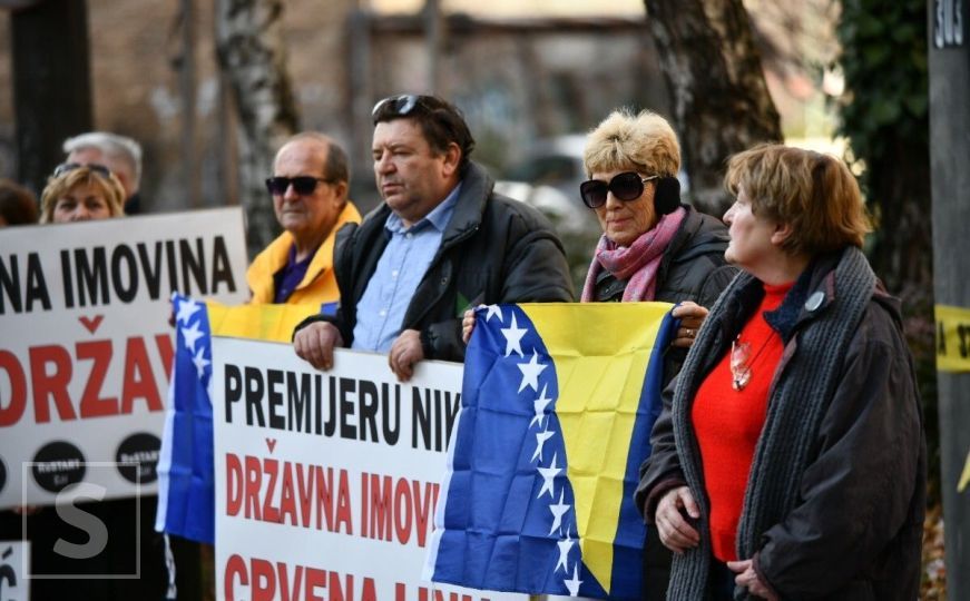 "Premijeru, šume će trebati i tvojoj djeci": U Sarajevu održan protest građana