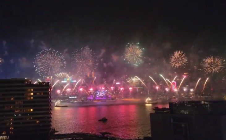 Hong Kong proslavio ulazak u 2024. godinu spektakularnim vatrometom