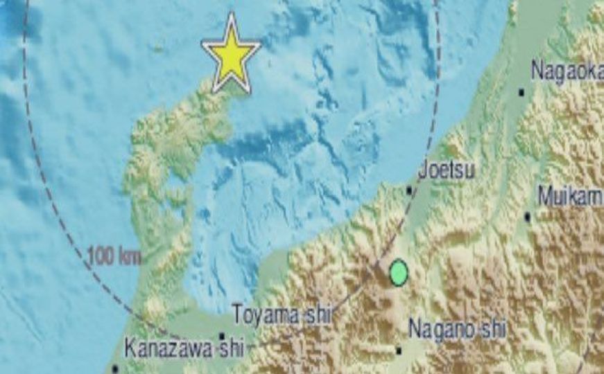 Snažan zemljotres u Japanu: Izdato upozorenje za veliki tsunami