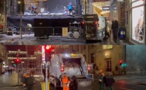 KJKP Rad objavio video: Kako je izgledalo čišćenje sarajevskih ulica nakon javnog dočeka