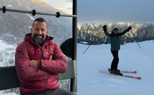 Hasan Salihamidžić sa djecom uživa na odmoru u poznatom skijalištu