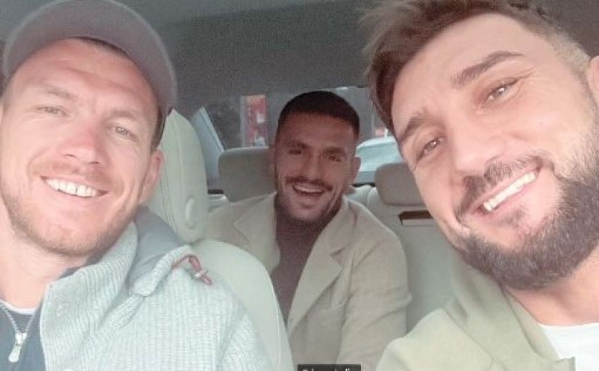 Džeko i Tadić se vozili i uživali u Istanbulu: U njihovom društvu bio bivši igrač Željezničara