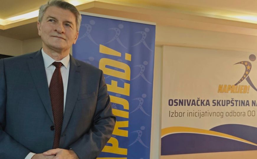 Šemsudin Mehmedović osnovao novu političku stranku Naprijed: "Za našu državu!"