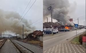 Pune ruke posla za prijedorske vatrogasce: Izgorio napušteni ugostiteljski objekat u Omarskoj