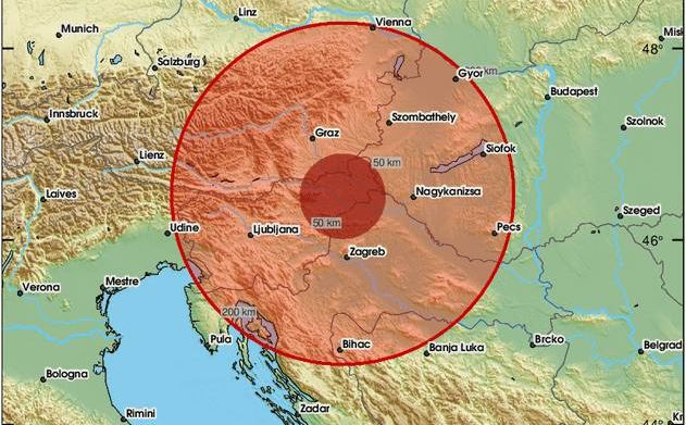 Zemljotres u Hrvatskoj, osjetio se i u Sloveniji: 'Sve nas je probudilo, kuća se zatresla'
