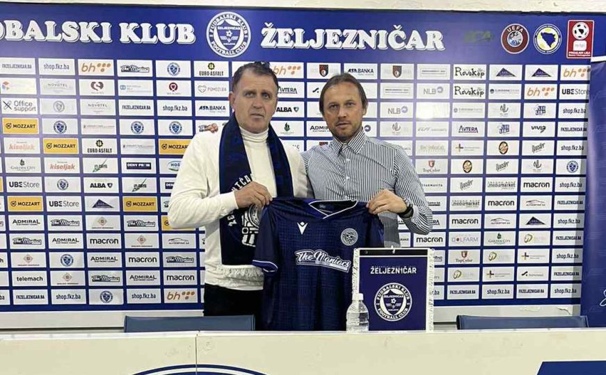 Zvanično: Bruno Akrapović novi trener FK Željezničar