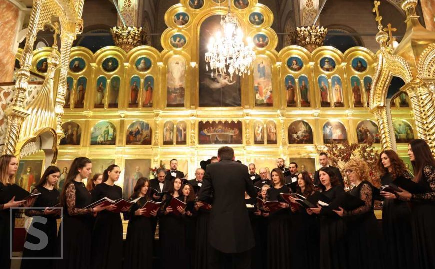U Sabornoj crkvi održan tradicionalni božićni koncert u izvedbi SPD "Sloga"