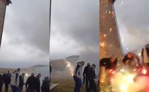 Viralni snimak iz BiH: Pogledajte nezgodu s vatrometom koja je mogla završiti tragično