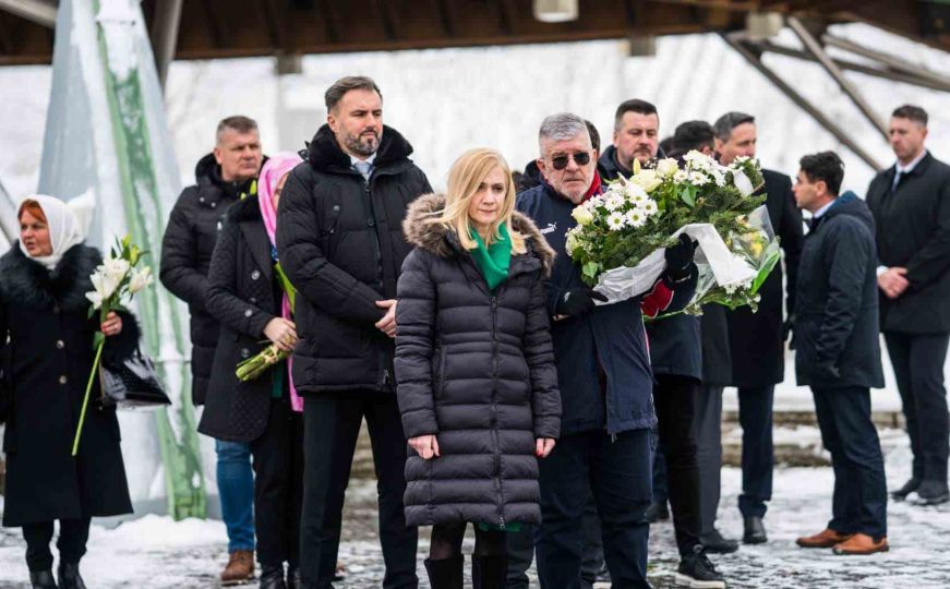 Stojanović, Jurišić i Mioković u Srebrenici: 'Čast, poštovanje, pijetet, posebno danas'