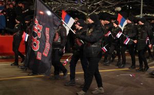 Sramotna parada u Banjoj Luci: Članovi (pro)ruskih Noćnih vukova defilovali, obratio se Dodik